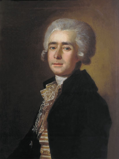 Image - A portrait of Dmytro Bortniansky by M. Belsky (1788).